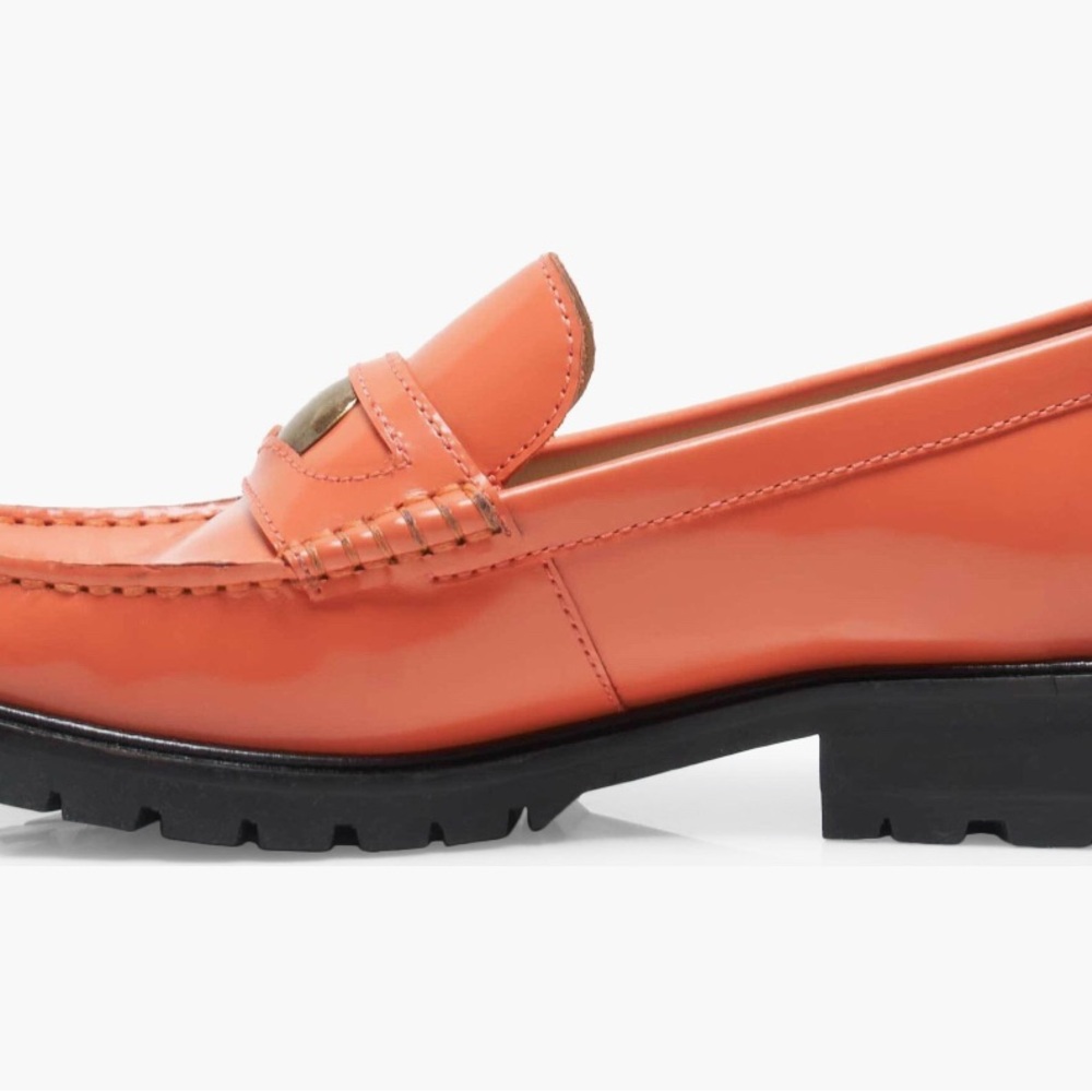 Free People NWT Liv loafers. Size 37. Coral Fusion. - Picture 2 of 5